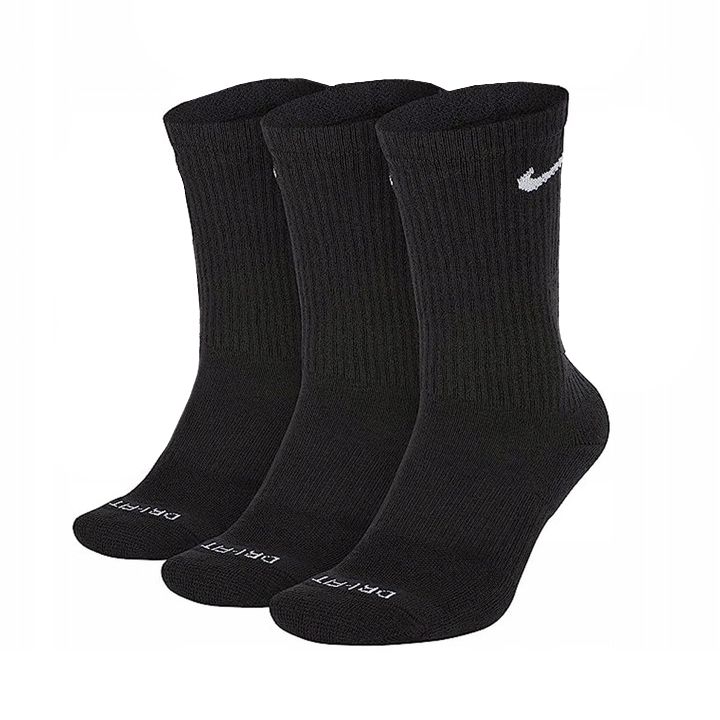Nike Socken Dri-Fit 3pack SX6897-010 EUR 39-42 OUTLET Nike Socken Dri-Fit 3pack SX6897-010 EUR 39-42 OUTLET