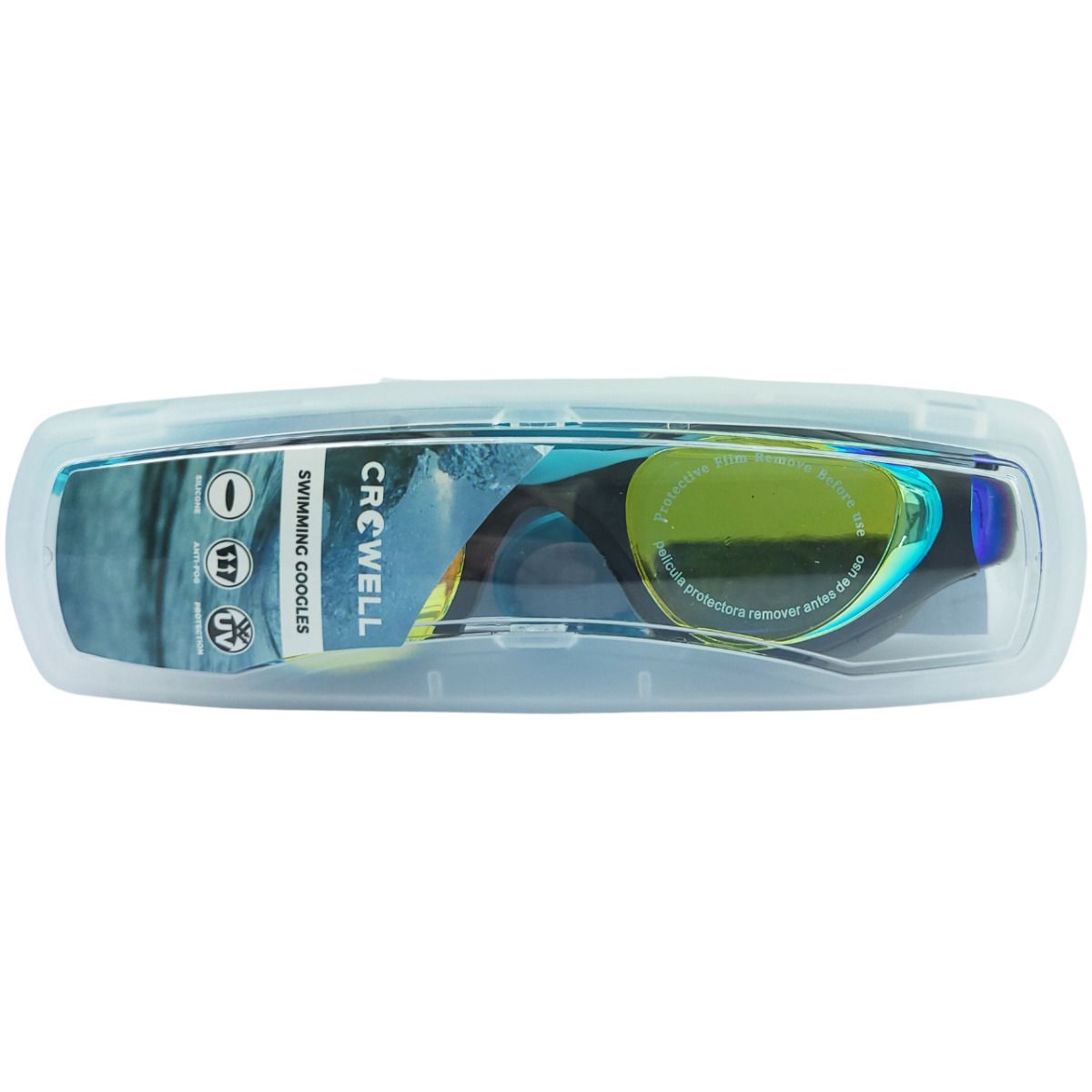 Crowell Kinder Schwimmbrille GS23 Splash Mirror O2971