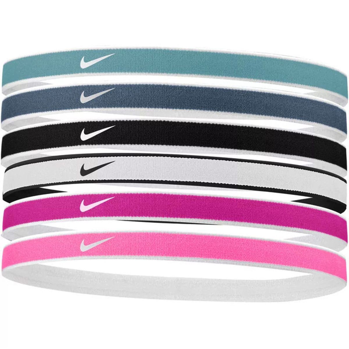 Nike Stirnbänder Swoosh Sport 6pack N1002021412OS