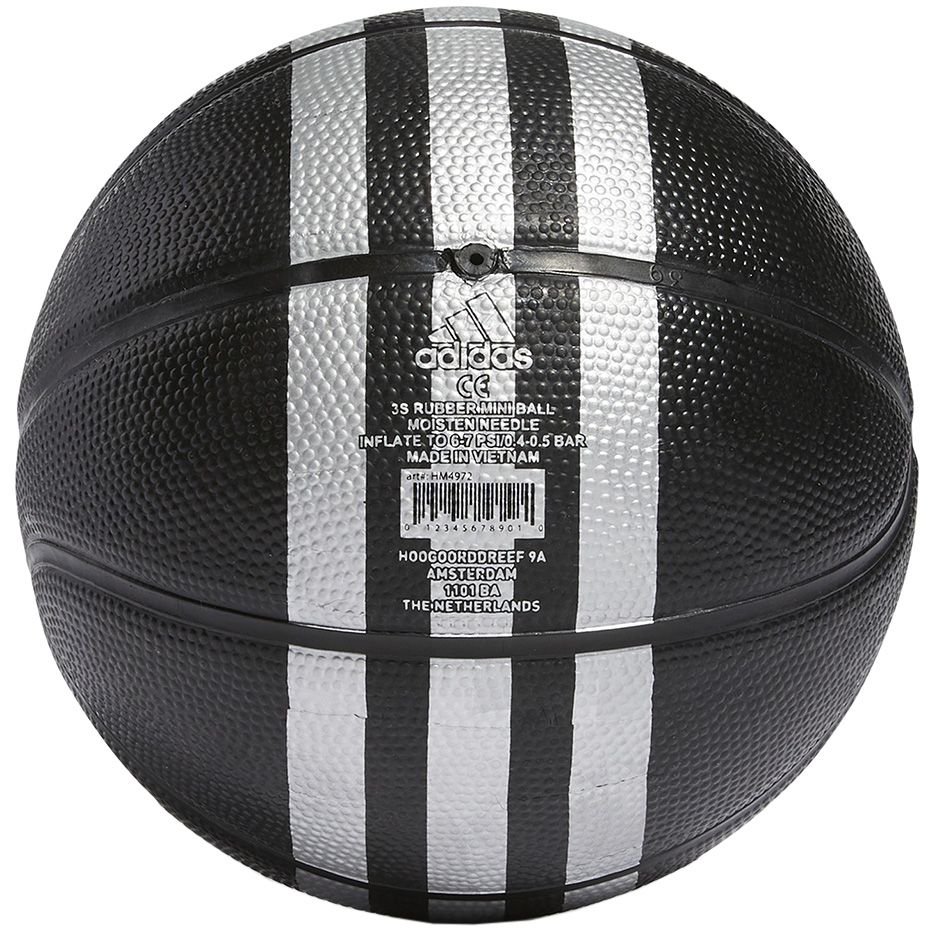 adidas Basketball 3-Stripes Rubber Mini HM4972