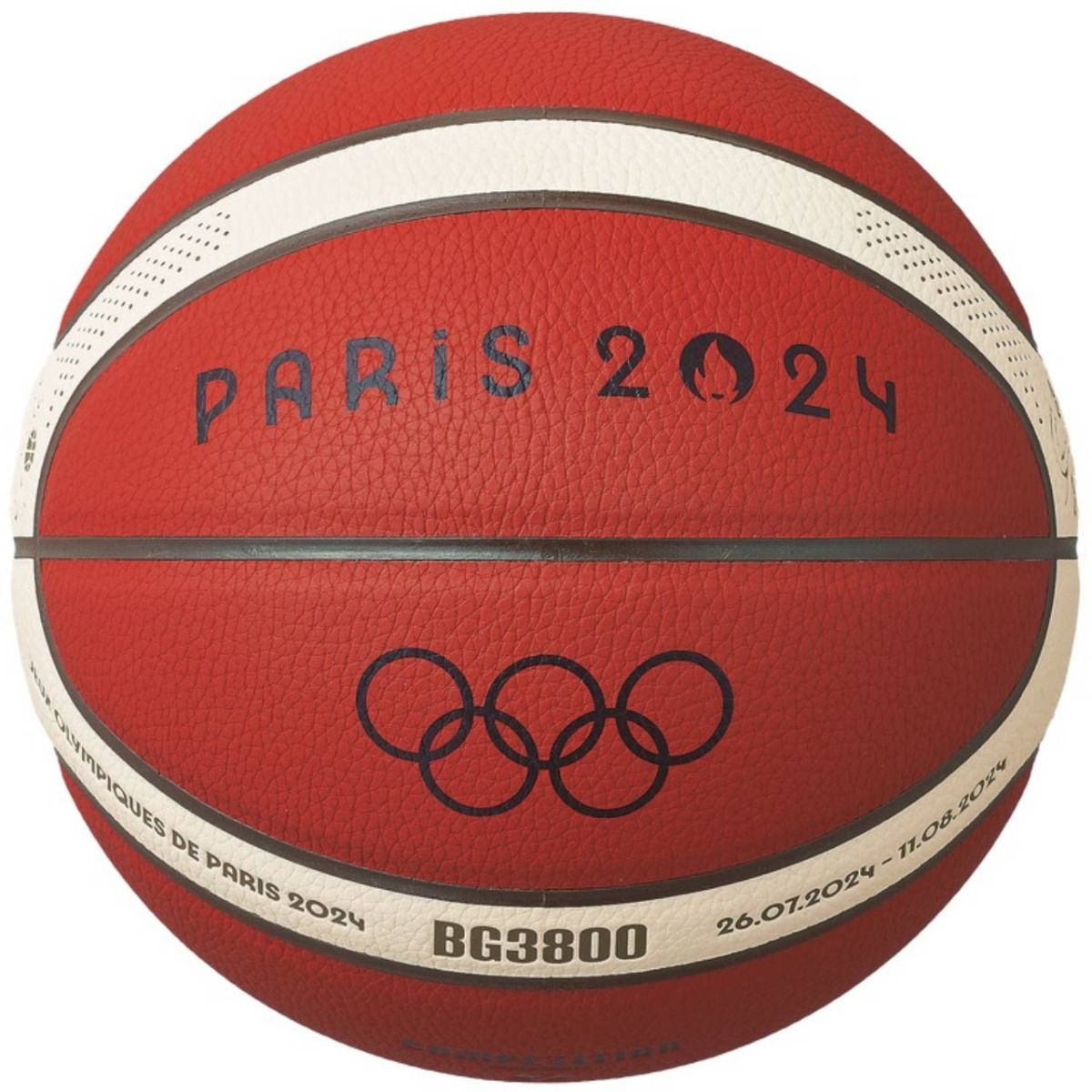 Molten Basketball FIBA Paris 2024 Olympic Games B7G3800-2-S4F