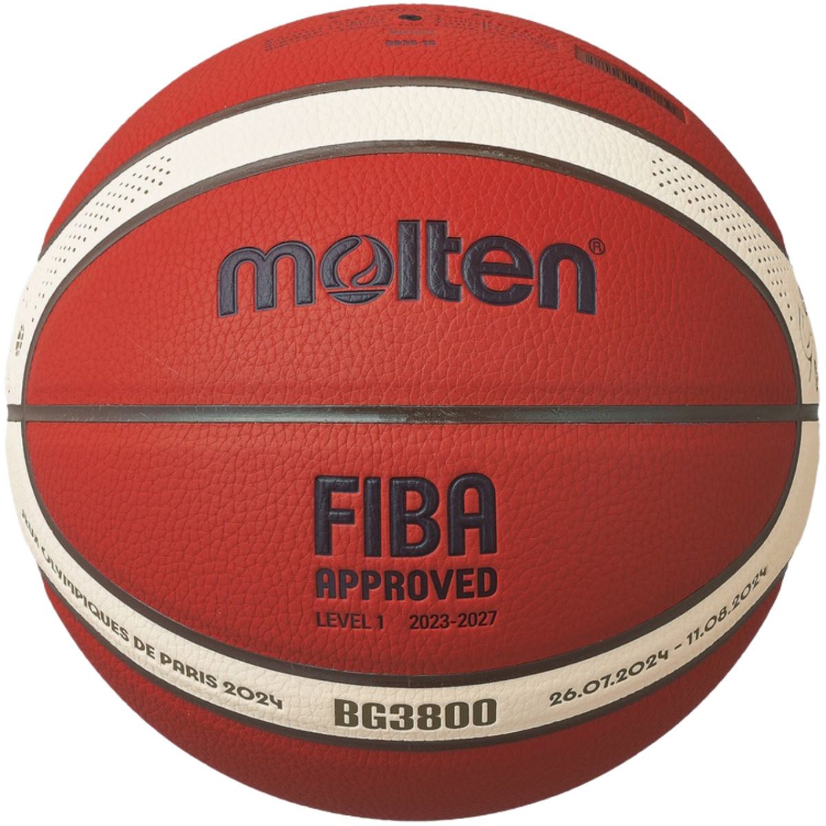 Molten Basketball FIBA Paris 2024 Olympic Games B7G3800-2-S4F