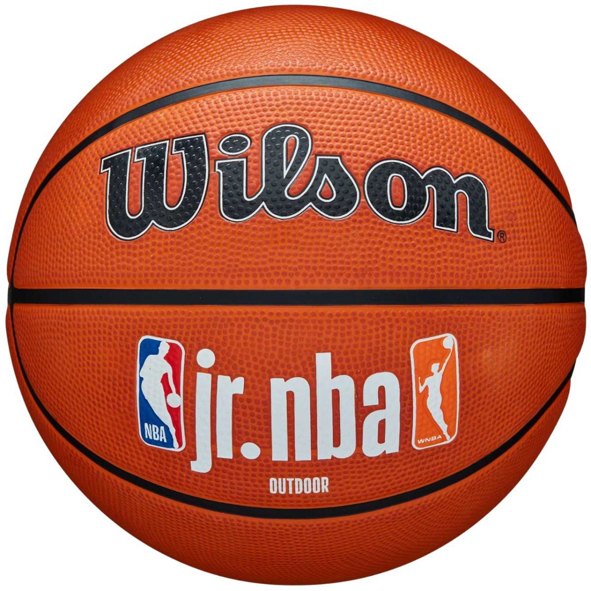 Wilson Basketball JR NBA Logo Auth Outdoor WZ3011801XB7