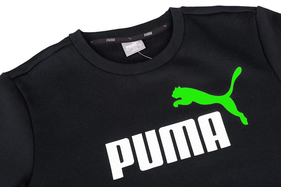 PUMA Sweatshirt für Kinder ESS+ 2 Col Big Logo Crew FL 586986 51