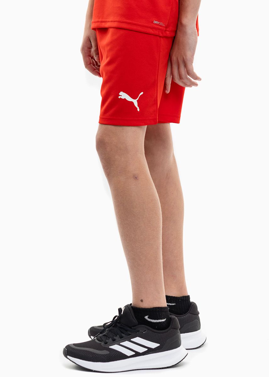 PUMA Kinder Sport-Set T-shirt Kurze Hose teamRISE Jersey Jr 704938 01/704943 01 PUMA Kinder Sport-Set T-shirt Kurze Hose teamRISE Jersey Jr 704938 01/704943 01
