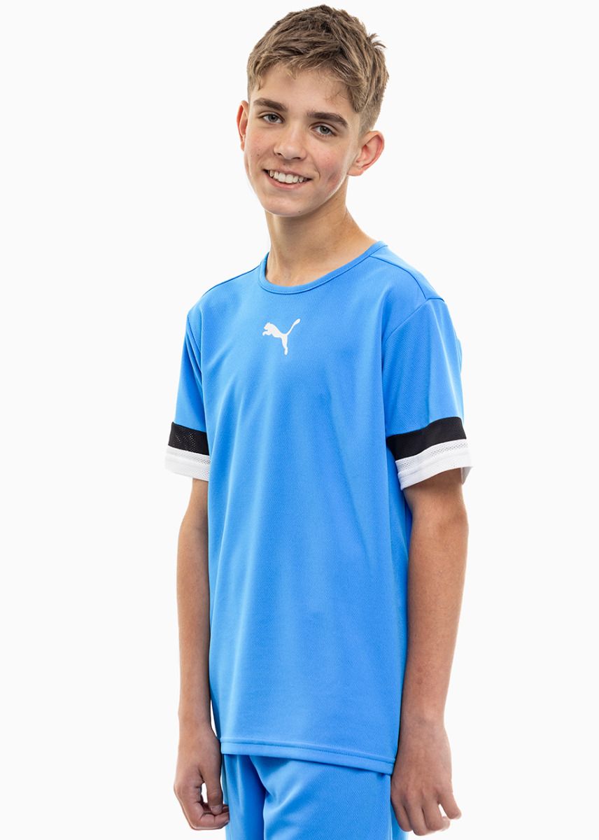 PUMA Kinder Sport-Set T-shirt Kurze Hose teamRISE Jersey Jr 704938 02/704943 02 PUMA Kinder Sport-Set T-shirt Kurze Hose teamRISE Jersey Jr 704938 02/704943 02