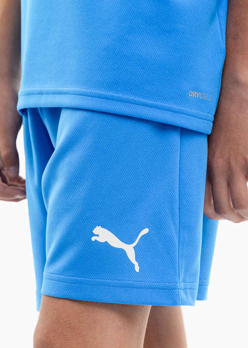 PUMA Kinder Sport-Set T-shirt Kurze Hose teamRISE Jersey Jr 704938 02/704943 02 PUMA Kinder Sport-Set T-shirt Kurze Hose teamRISE Jersey Jr 704938 02/704943 02