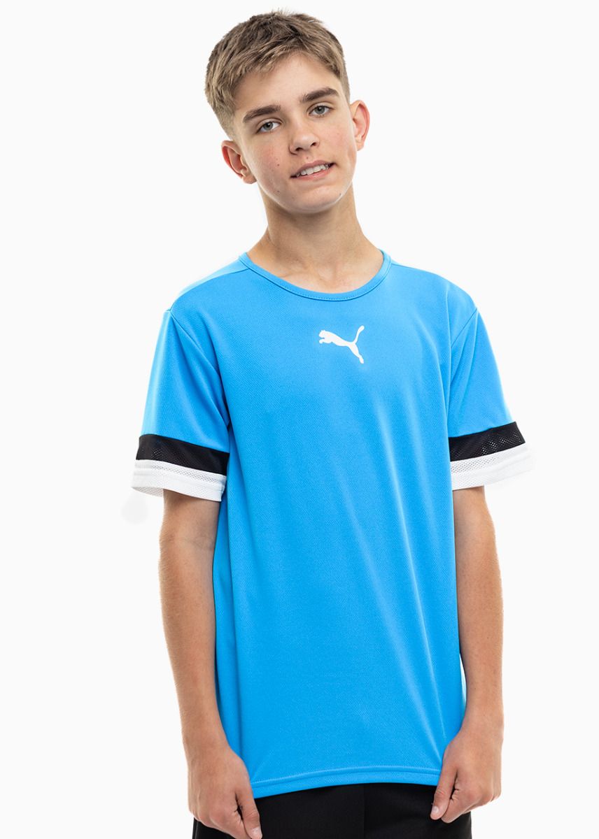 PUMA Kinder Sport-Set T-shirt Kurze Hose teamRISE Jersey Jr 704938 02/704943 04 PUMA Kinder Sport-Set T-shirt Kurze Hose teamRISE Jersey Jr 704938 02/704943 04