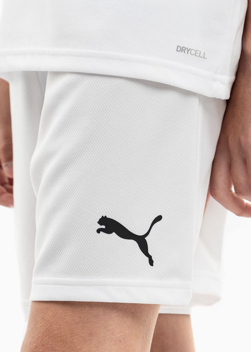 PUMA Kinder Sport-Set T-shirt Kurze Hose teamRISE Jersey Jr 704938 04/704943 03 PUMA Kinder Sport-Set T-shirt Kurze Hose teamRISE Jersey Jr 704938 04/704943 03