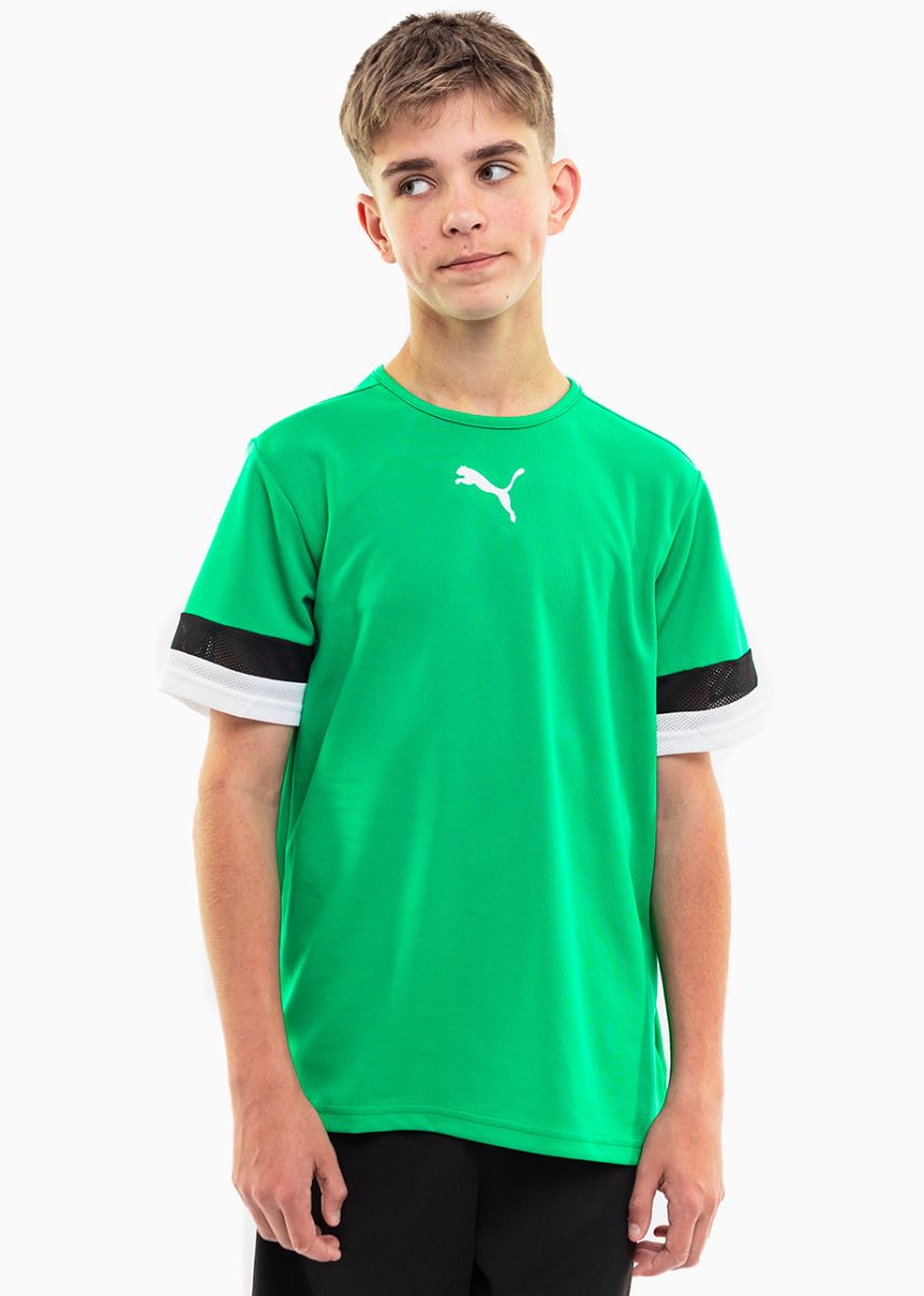 PUMA Kinder Sport-Set T-shirt Kurze Hose teamRISE Jersey Jr 704938 05/704943 04 PUMA Kinder Sport-Set T-shirt Kurze Hose teamRISE Jersey Jr 704938 05/704943 04
