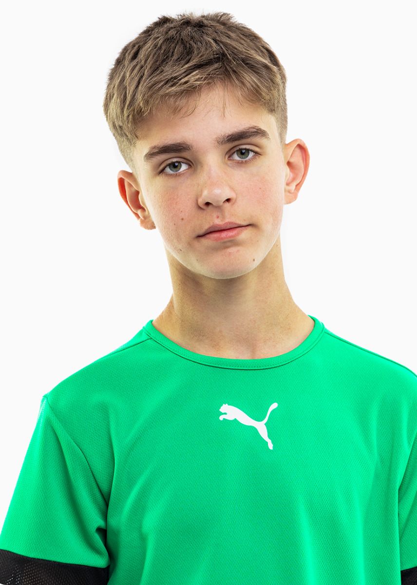 PUMA Kinder Sport-Set T-shirt Kurze Hose teamRISE Jersey Jr 704938 05/704943 04 PUMA Kinder Sport-Set T-shirt Kurze Hose teamRISE Jersey Jr 704938 05/704943 04