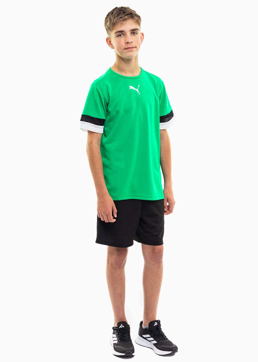 PUMA Kinder Sport-Set T-shirt Kurze Hose teamRISE Jersey Jr 704938 05/704943 04 PUMA Kinder Sport-Set T-shirt Kurze Hose teamRISE Jersey Jr 704938 05/704943 04