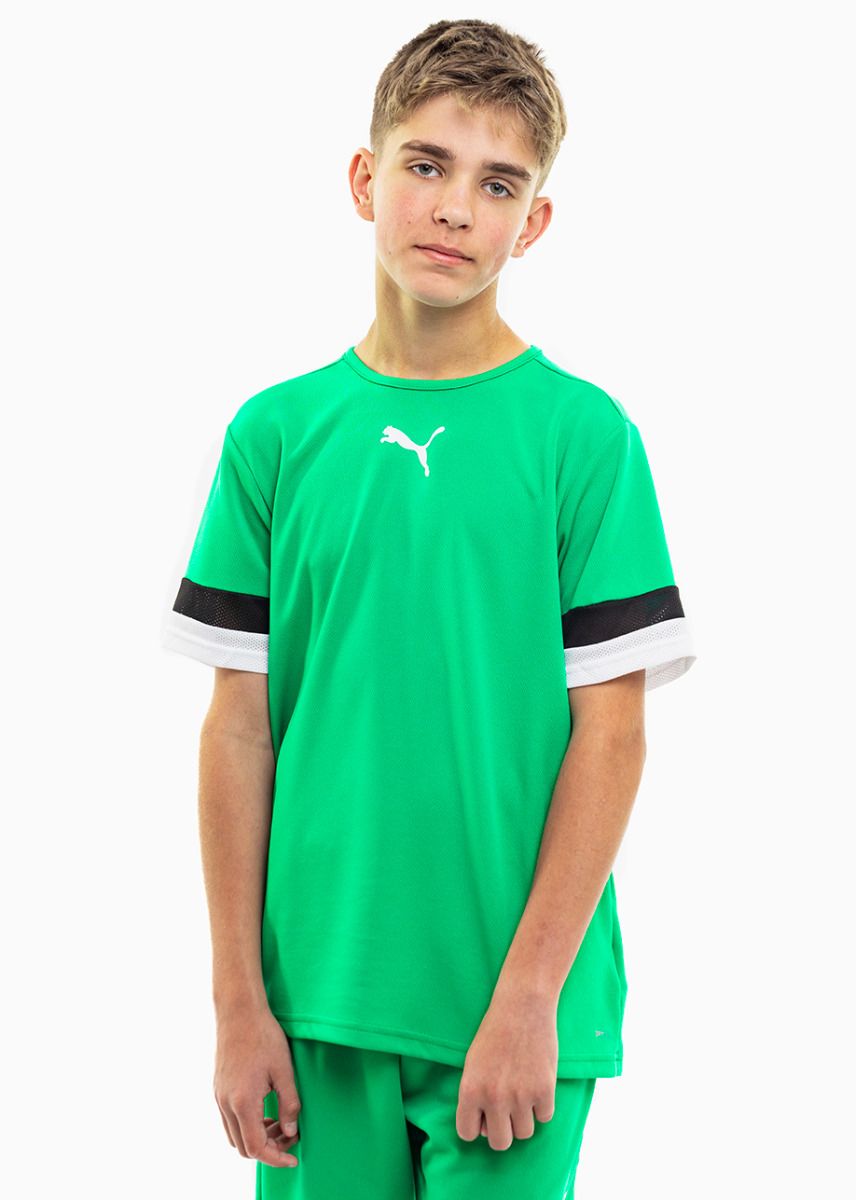 PUMA Kinder Sport-Set T-shirt Kurze Hose teamRISE Jersey Jr 704938 05/704943 05 PUMA Kinder Sport-Set T-shirt Kurze Hose teamRISE Jersey Jr 704938 05/704943 05