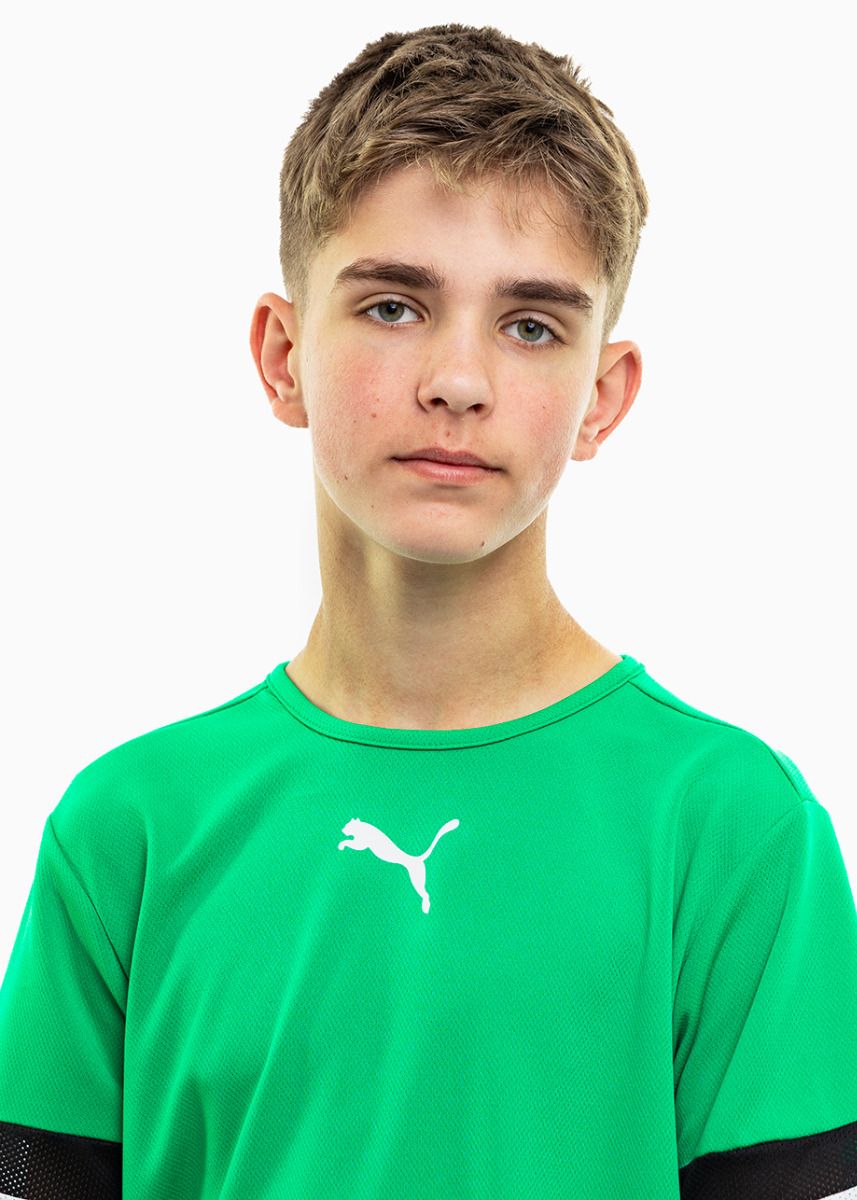 PUMA Kinder Sport-Set T-shirt Kurze Hose teamRISE Jersey Jr 704938 05/704943 05 PUMA Kinder Sport-Set T-shirt Kurze Hose teamRISE Jersey Jr 704938 05/704943 05