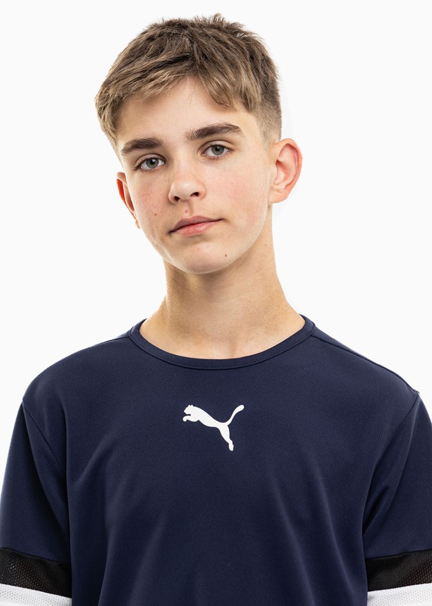 PUMA Kinder Sport-Set T-shirt Kurze Hose teamRISE Jersey Jr 704938 06/704943 04 PUMA Kinder Sport-Set T-shirt Kurze Hose teamRISE Jersey Jr 704938 06/704943 04