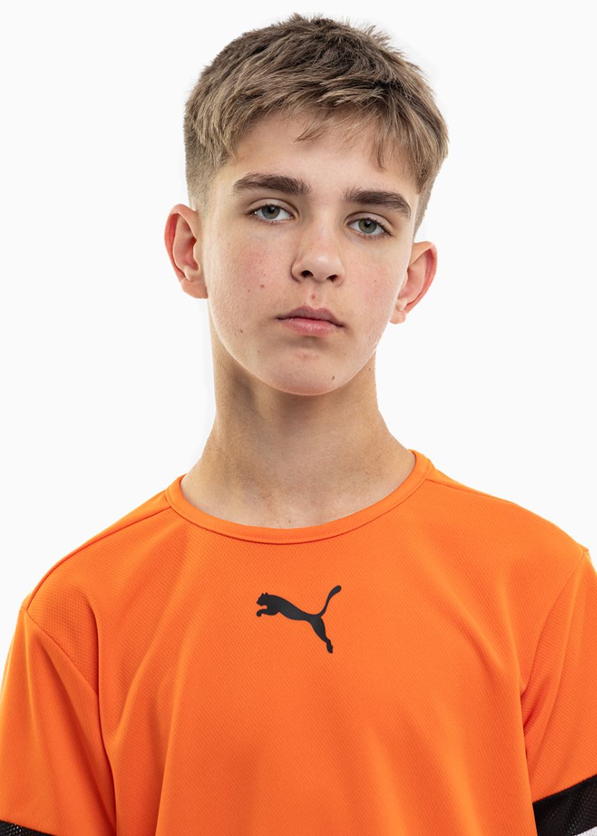 PUMA Kinder Sport-Set T-shirt Kurze Hose teamRISE Jersey Jr 704938 08/704943 04 PUMA Kinder Sport-Set T-shirt Kurze Hose teamRISE Jersey Jr 704938 08/704943 04