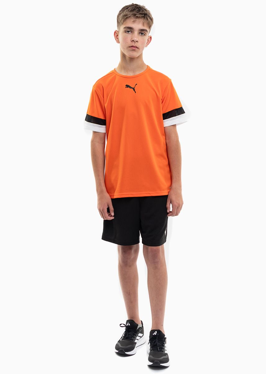 PUMA Kinder Sport-Set T-shirt Kurze Hose teamRISE Jersey Jr 704938 08/704943 04 PUMA Kinder Sport-Set T-shirt Kurze Hose teamRISE Jersey Jr 704938 08/704943 04