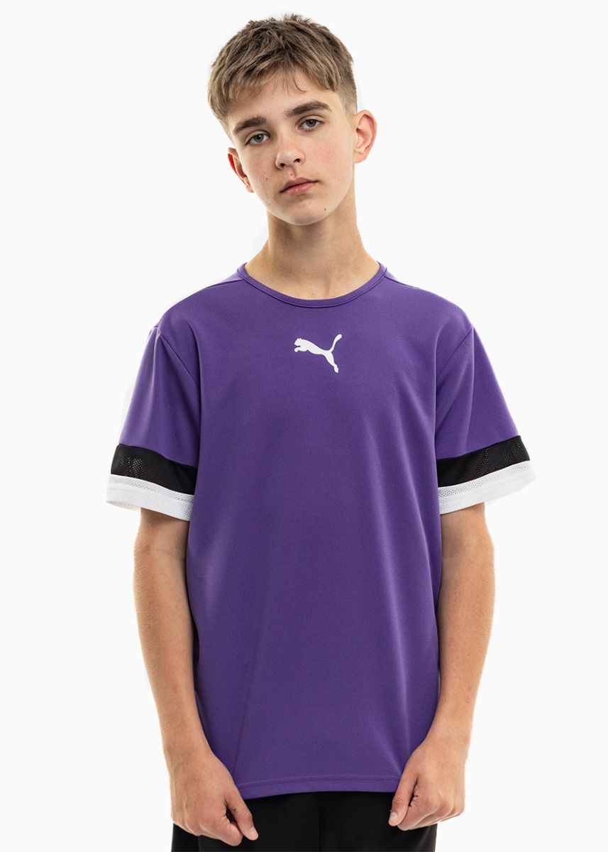 PUMA Kinder Sport-Set T-shirt Kurze Hose teamRISE Jersey Jr 704938 10/704943 04 PUMA Kinder Sport-Set T-shirt Kurze Hose teamRISE Jersey Jr 704938 10/704943 04