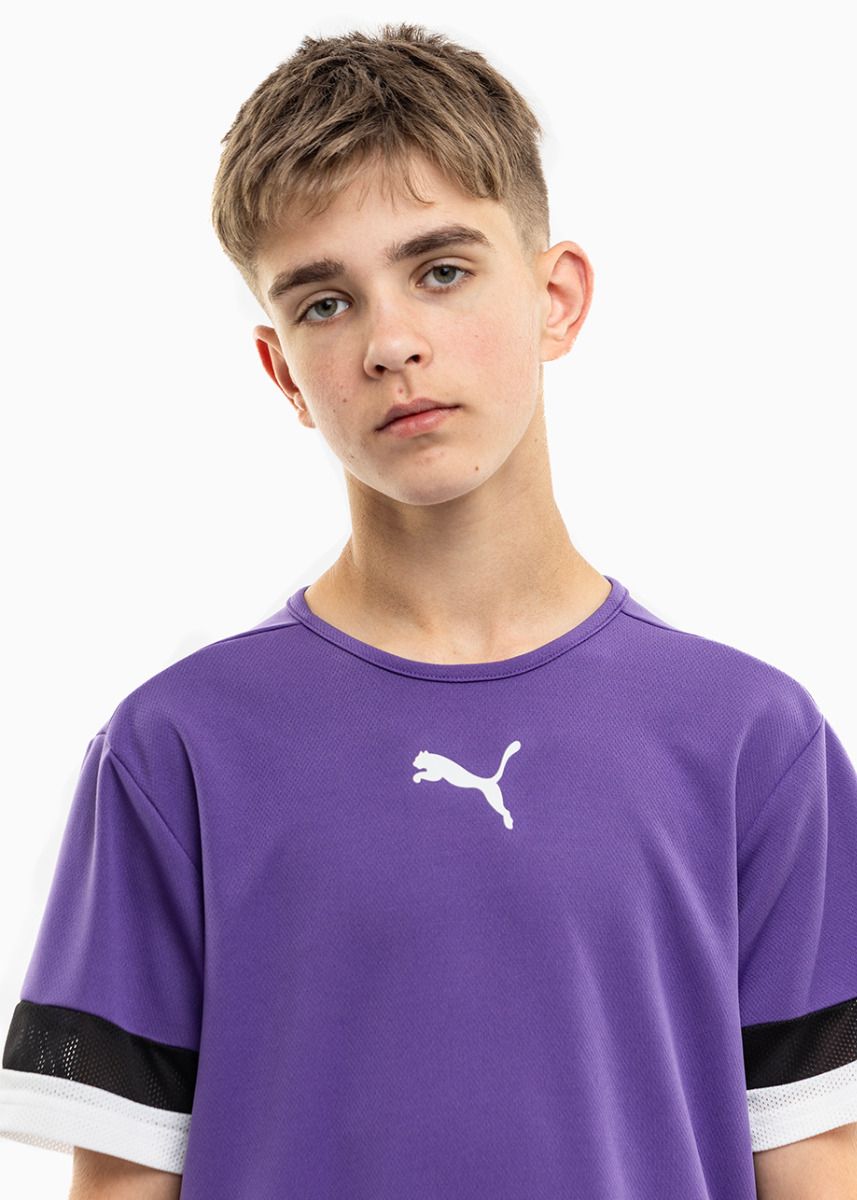 PUMA Kinder Sport-Set T-shirt Kurze Hose teamRISE Jersey Jr 704938 10/704943 04 PUMA Kinder Sport-Set T-shirt Kurze Hose teamRISE Jersey Jr 704938 10/704943 04