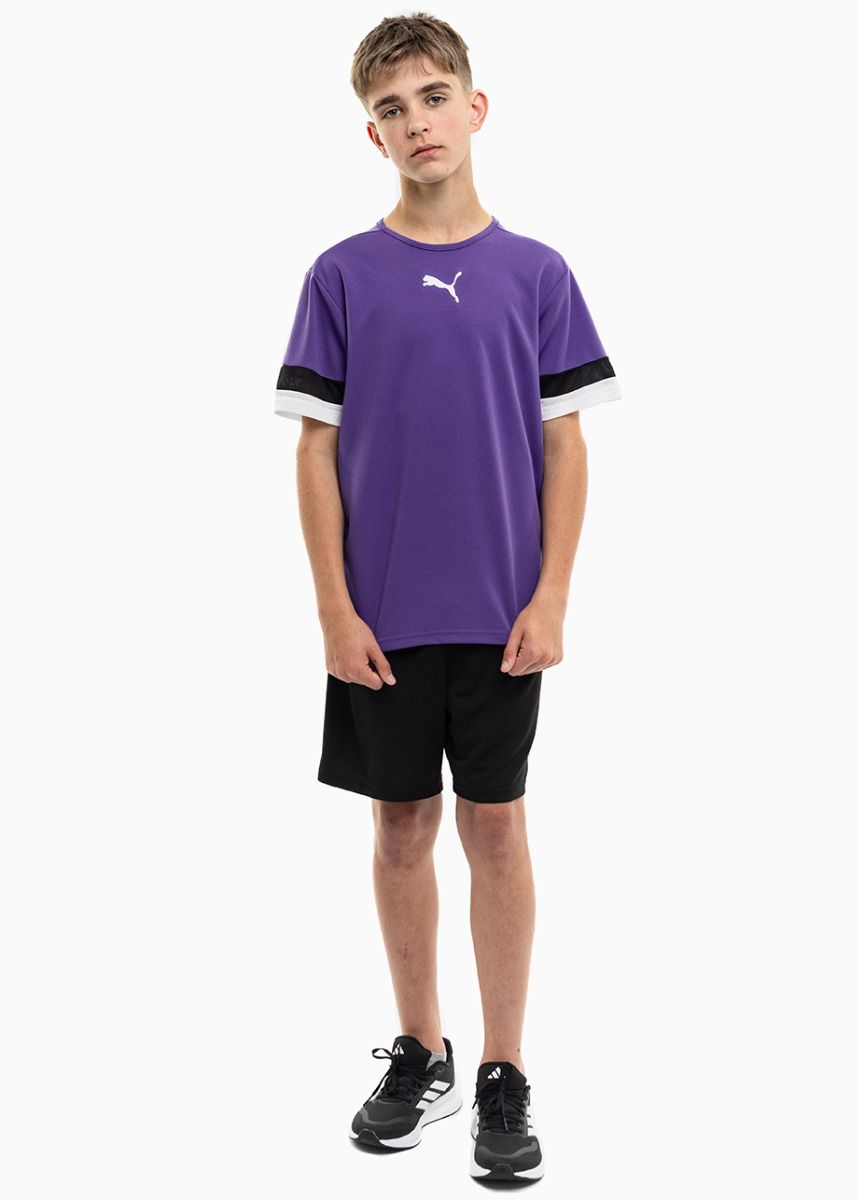PUMA Kinder Sport-Set T-shirt Kurze Hose teamRISE Jersey Jr 704938 10/704943 04 PUMA Kinder Sport-Set T-shirt Kurze Hose teamRISE Jersey Jr 704938 10/704943 04