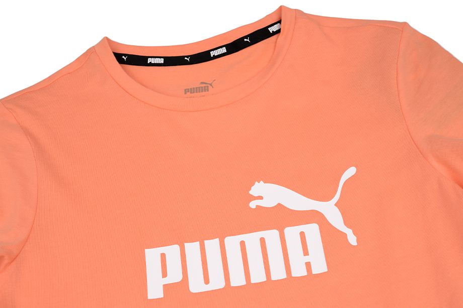 PUMA Kinder T-Shirt ESS Logo Tee G Pink 587029 28