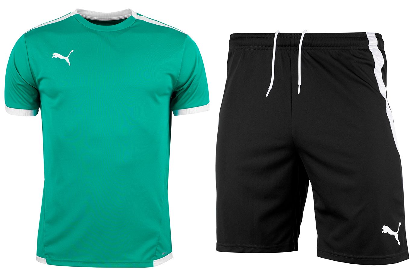 PUMA Sport-Set T-shirt Kurze Hose teamLIGA Jersey 704917 05/704924 03
