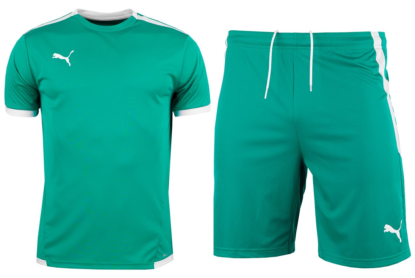 PUMA Sport-Set T-shirt Kurze Hose teamLIGA Jersey 704917 05/704924 05