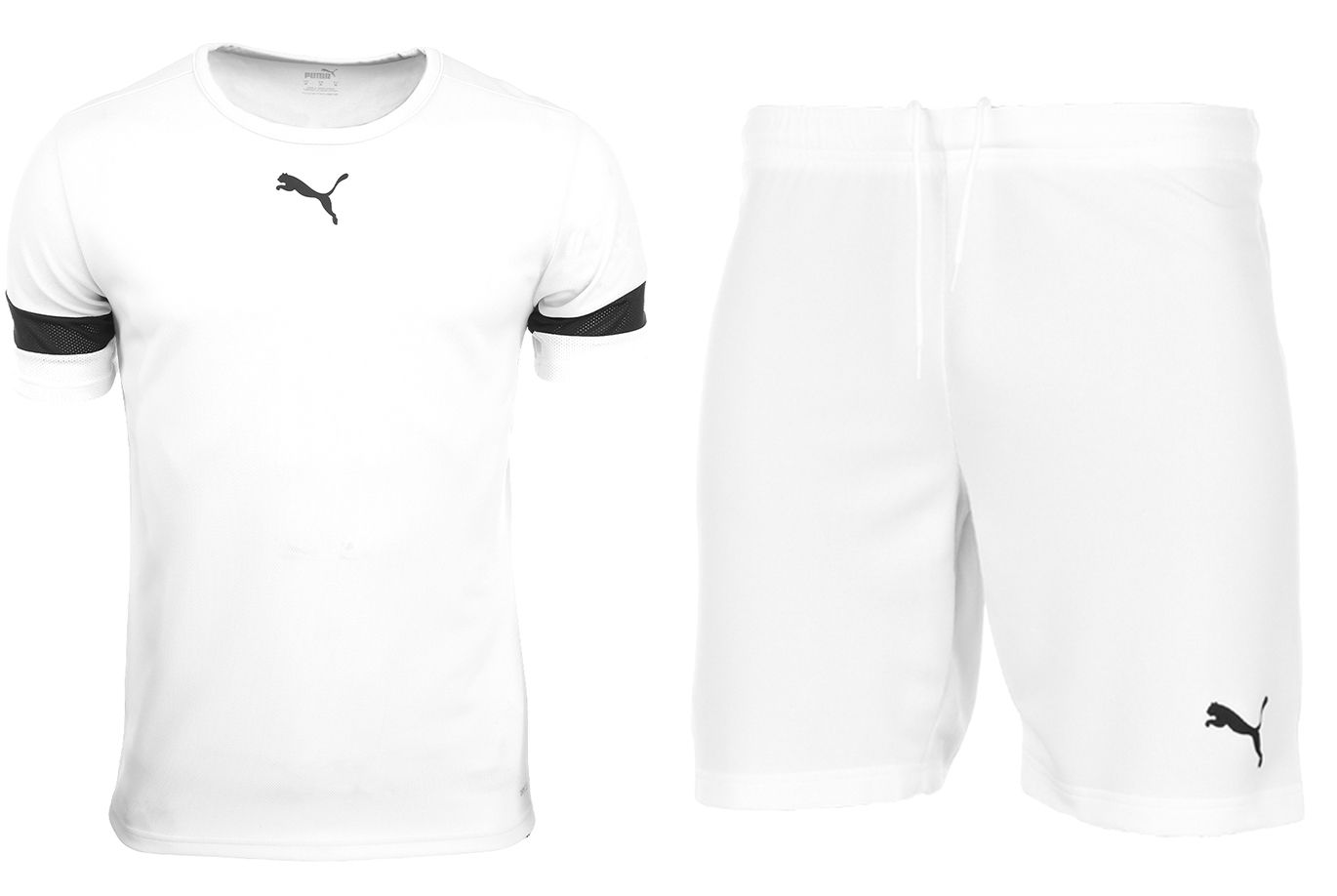 PUMA Sport-Set T-shirt Kurze Hose teamRISE Jersey 704932 04/704942 03