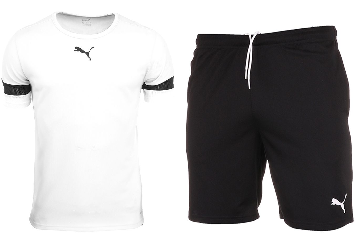 PUMA Sport-Set T-shirt Kurze Hose teamRISE Jersey 704932 04/704942 04