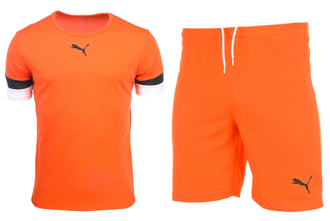 PUMA Sport-Set T-shirt Kurze Hose teamRISE Jersey 704932 08/704942 08