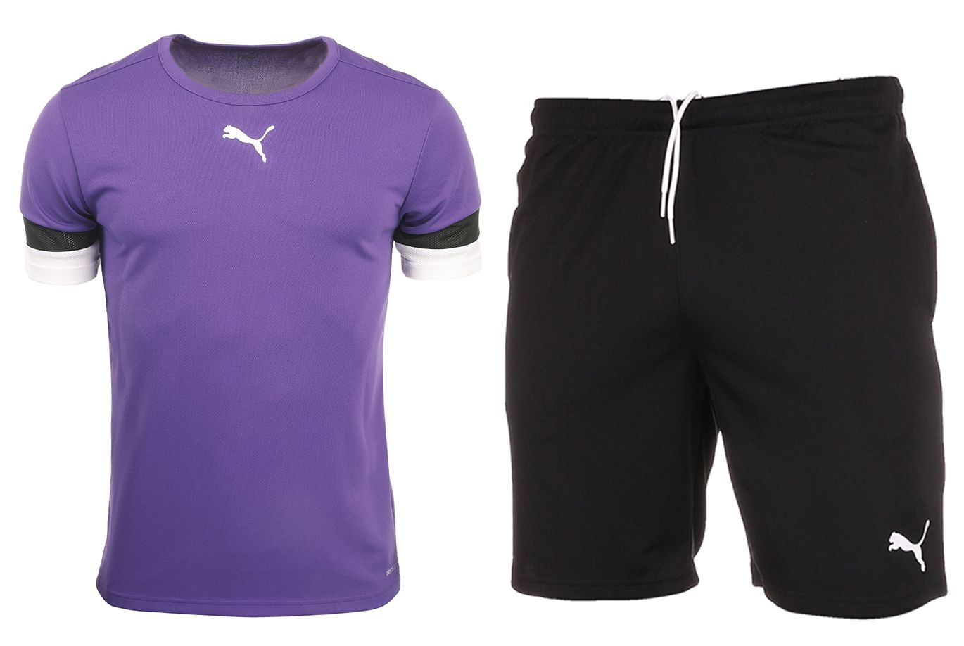 PUMA Sport-Set T-shirt Kurze Hose teamRISE Jersey 704932 10/704942 04