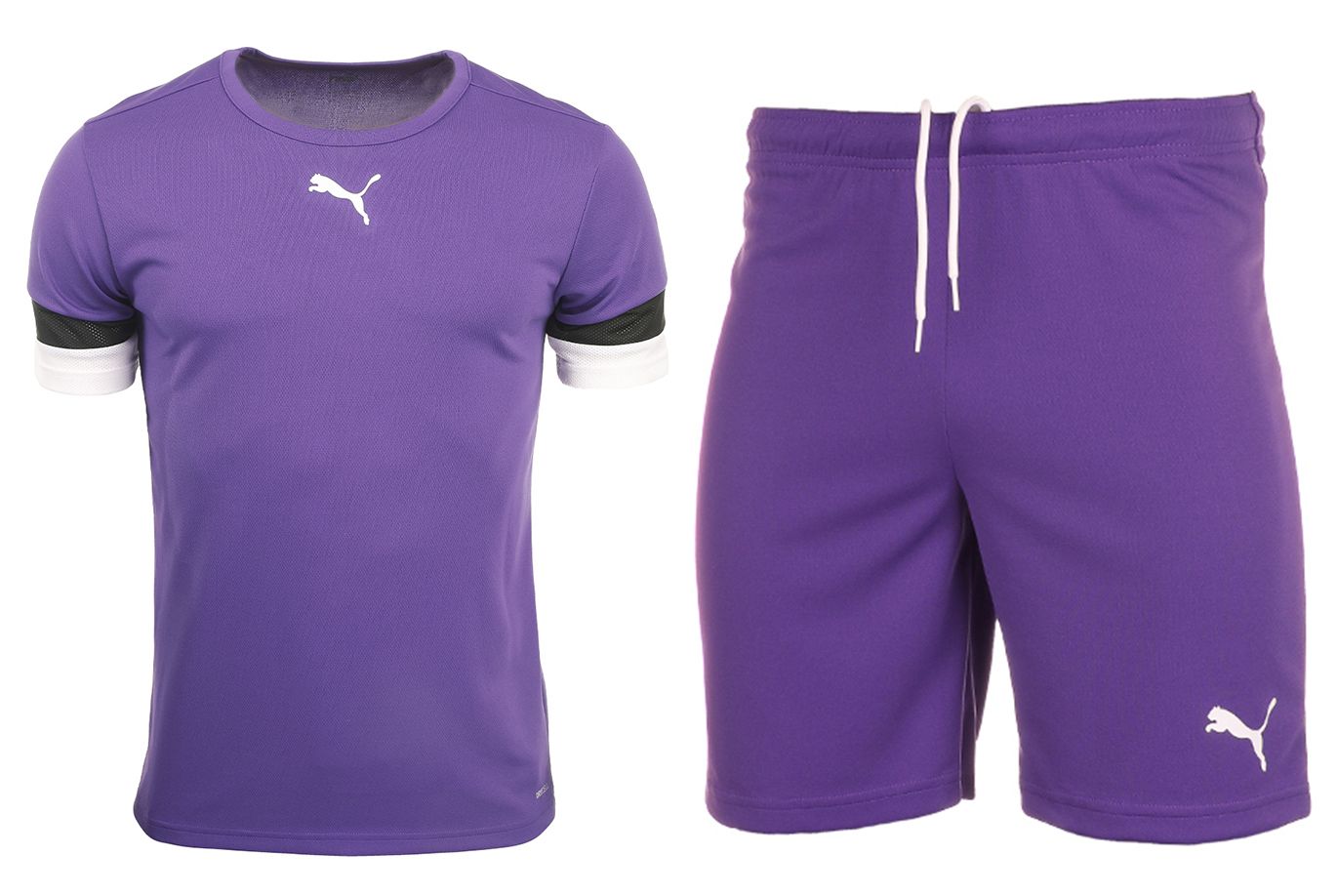 PUMA Sport-Set T-shirt Kurze Hose teamRISE Jersey 704932 10/704942 10