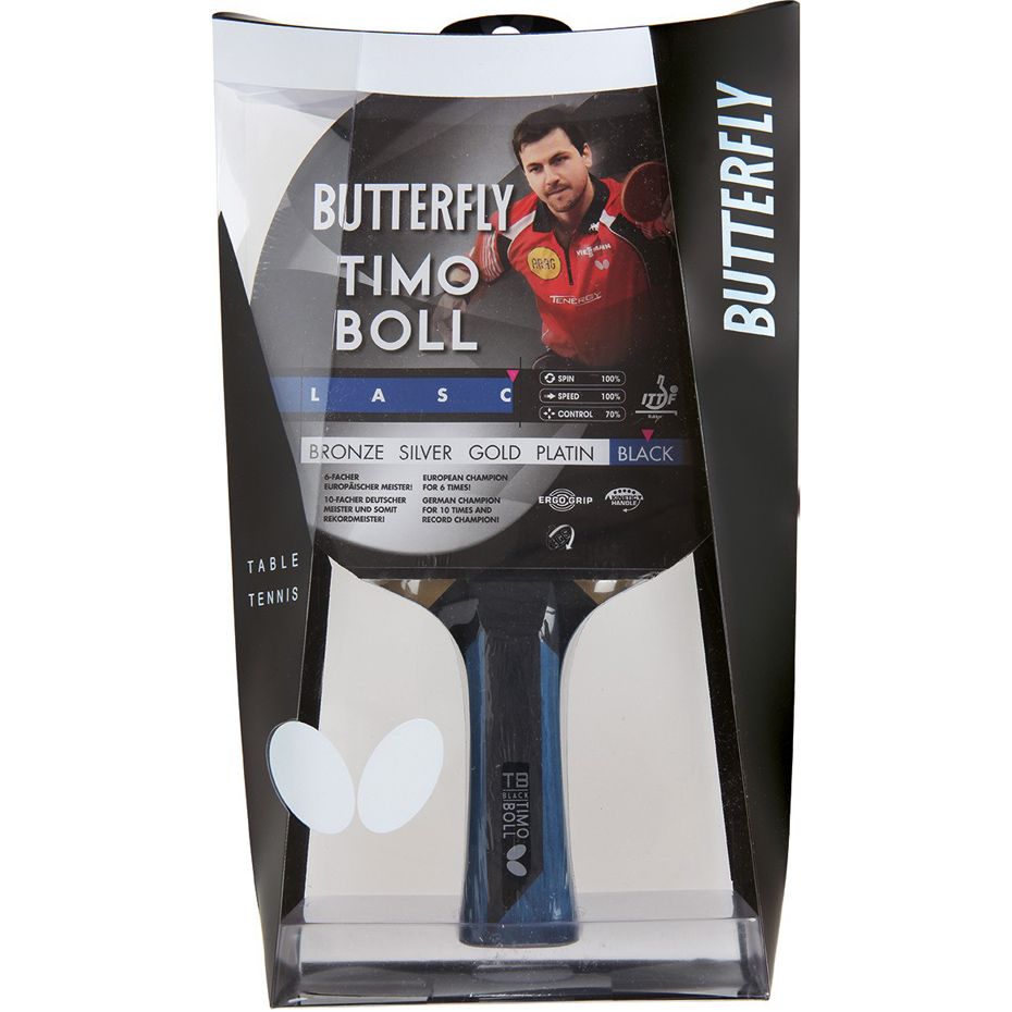 Butterfly Tischtennisschläger Timo Boll Black 85031