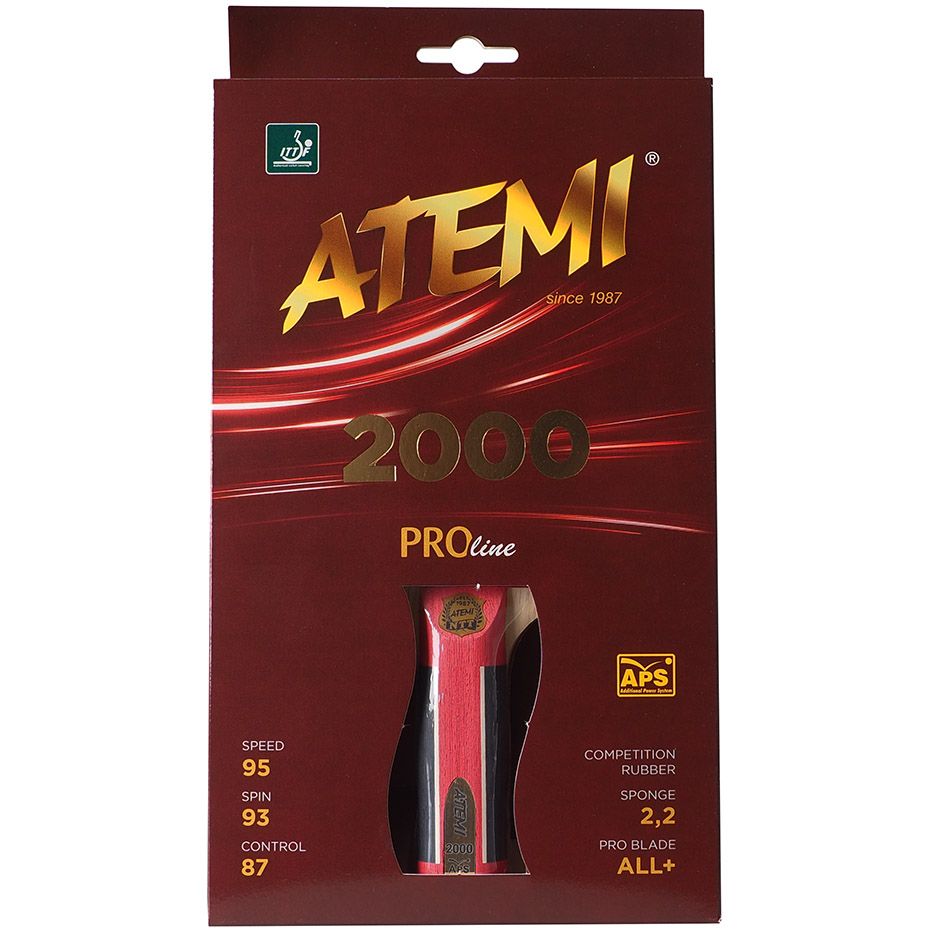 Atemi Tischtennisschläger New 2000 Pro anatomical