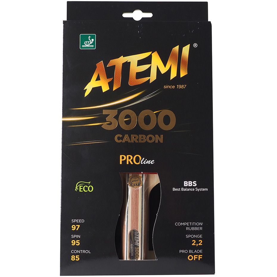 Atemi Tischtennisschläger New 3000 Pro anatomical