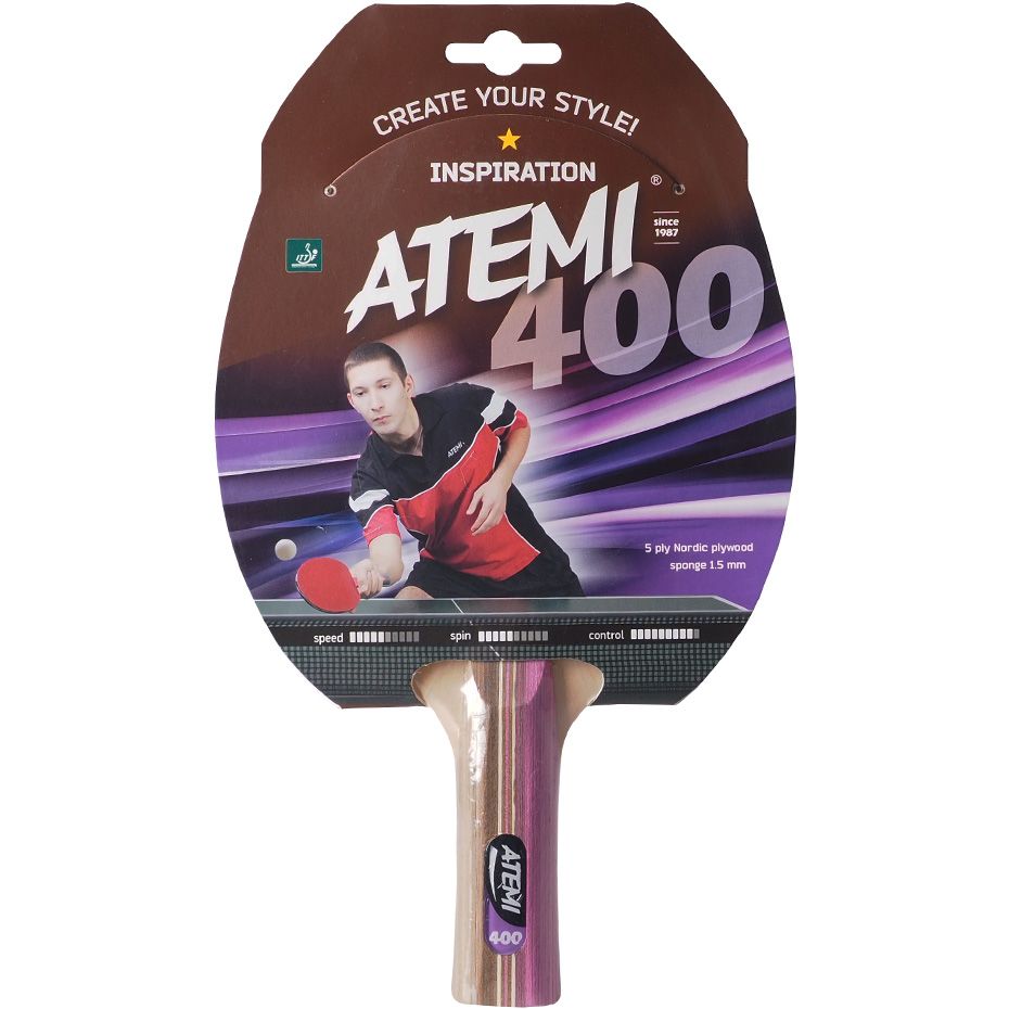 Atemi Tischtennisschläger New 400 anatomical