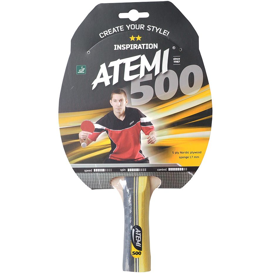 Atemi Tischtennisschläger New 500 concave