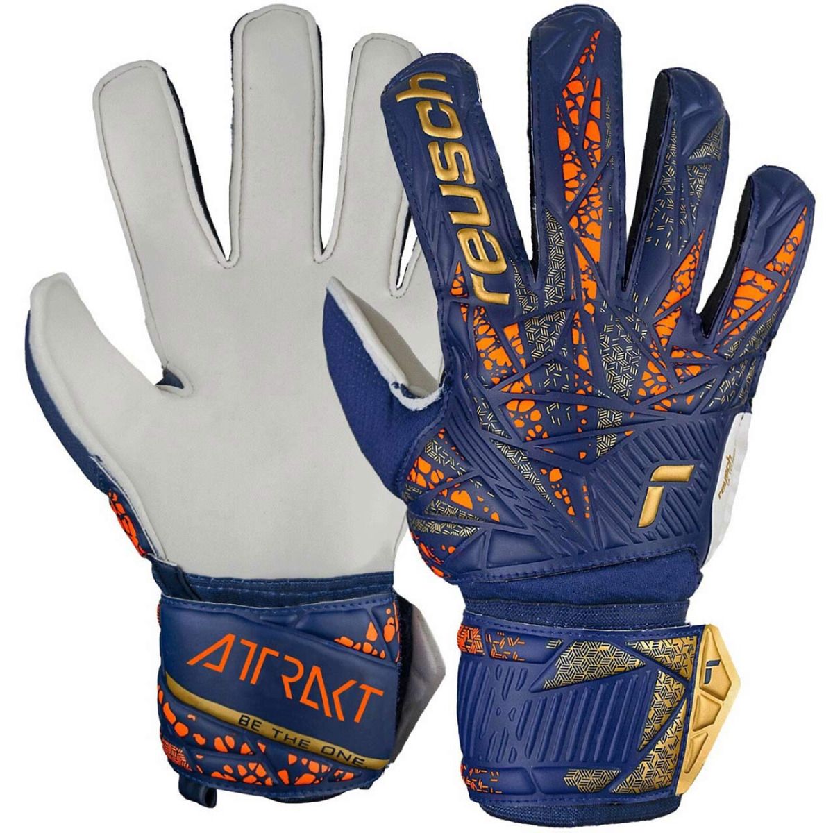 Reusch Torwarthandschuhe Attrakt Solid Junior 5472515 4410