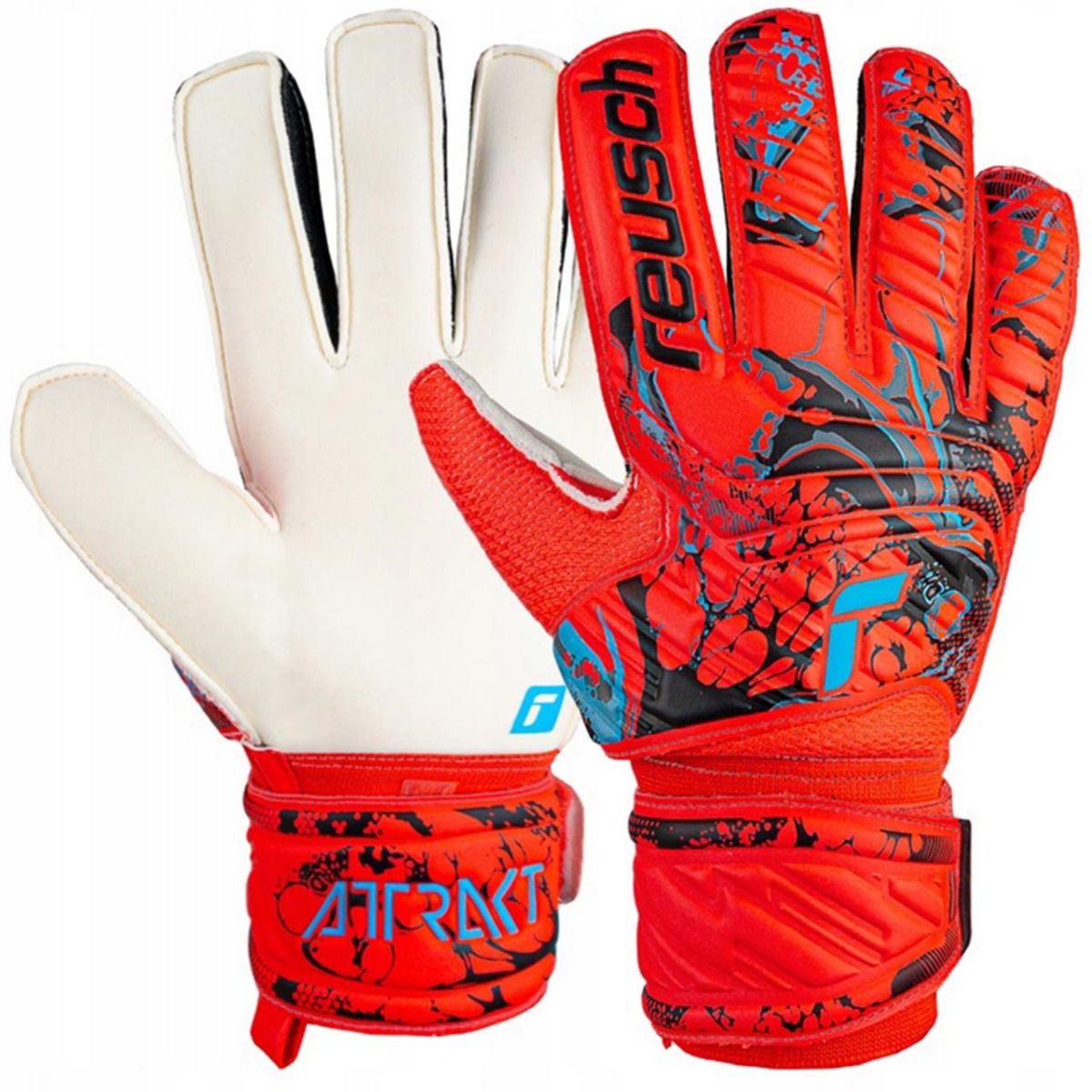 Reusch Torwarthandschuhe Attrakt Solid 5370515 3334 Reusch Torwarthandschuhe Attrakt Solid 5370515 3334