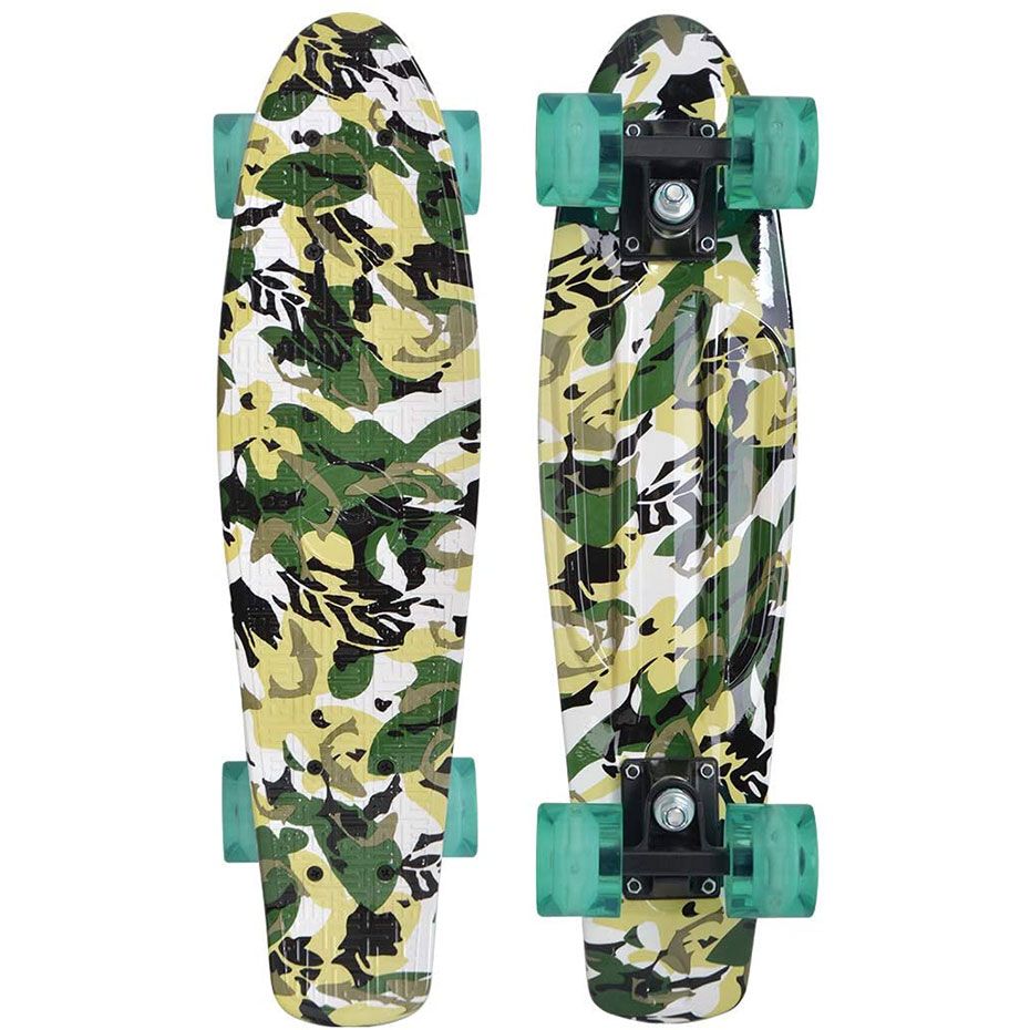 Schildkrot Skateboard Retro Camouflage 510781