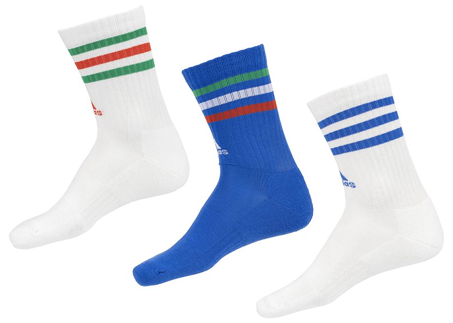 adidas Socken 3-Stripes Cushioned Crew Socks 3P IY8645