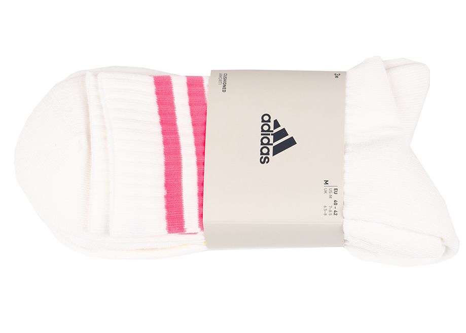 adidas Socken 3-Stripes Cushioned Crew Socks 3P IP2638