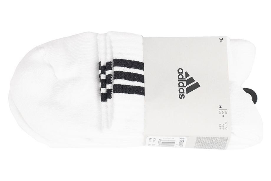 adidas Socken 3-Stripes Linear Half-Crew Cushioned 3P HT3437