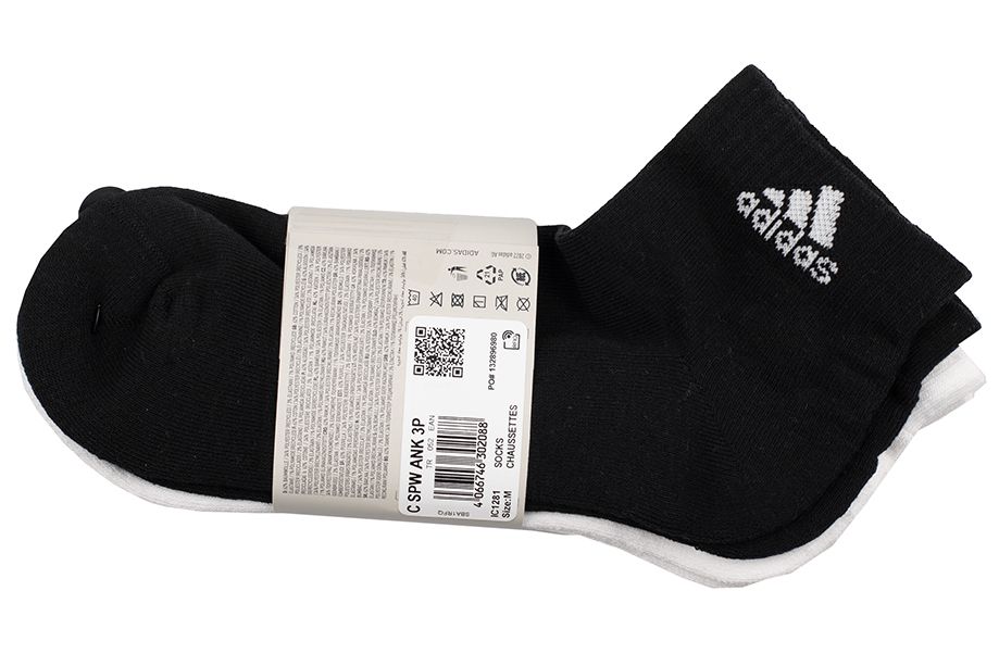 adidas Socken Cushioned Sportswear Ankle Socks 3P IC1281