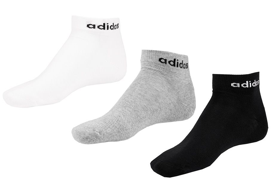 adidas Socken Linear Ankle Socks Cushioned Socks 3p IC1304