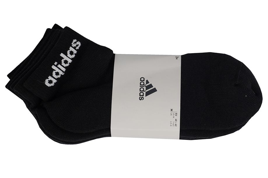adidas Socken Linear Ankle Socks Cushioned Socks 3p IC1303
