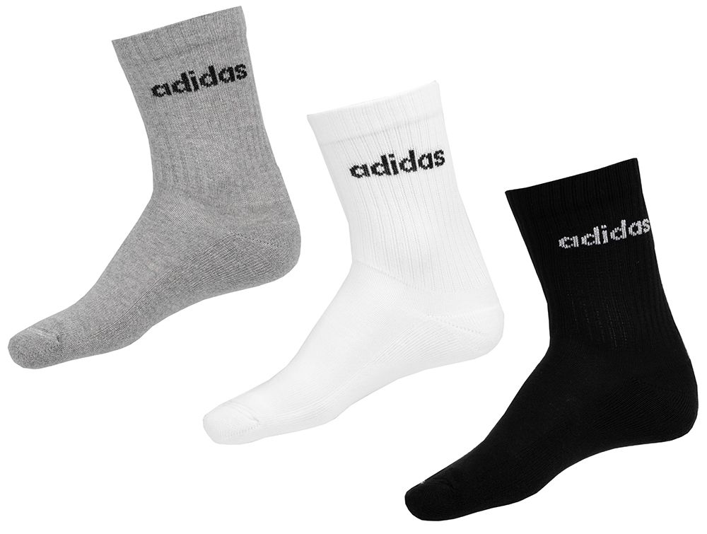 adidas Socken Linear Crew Cushioned Socks 3P IC1302