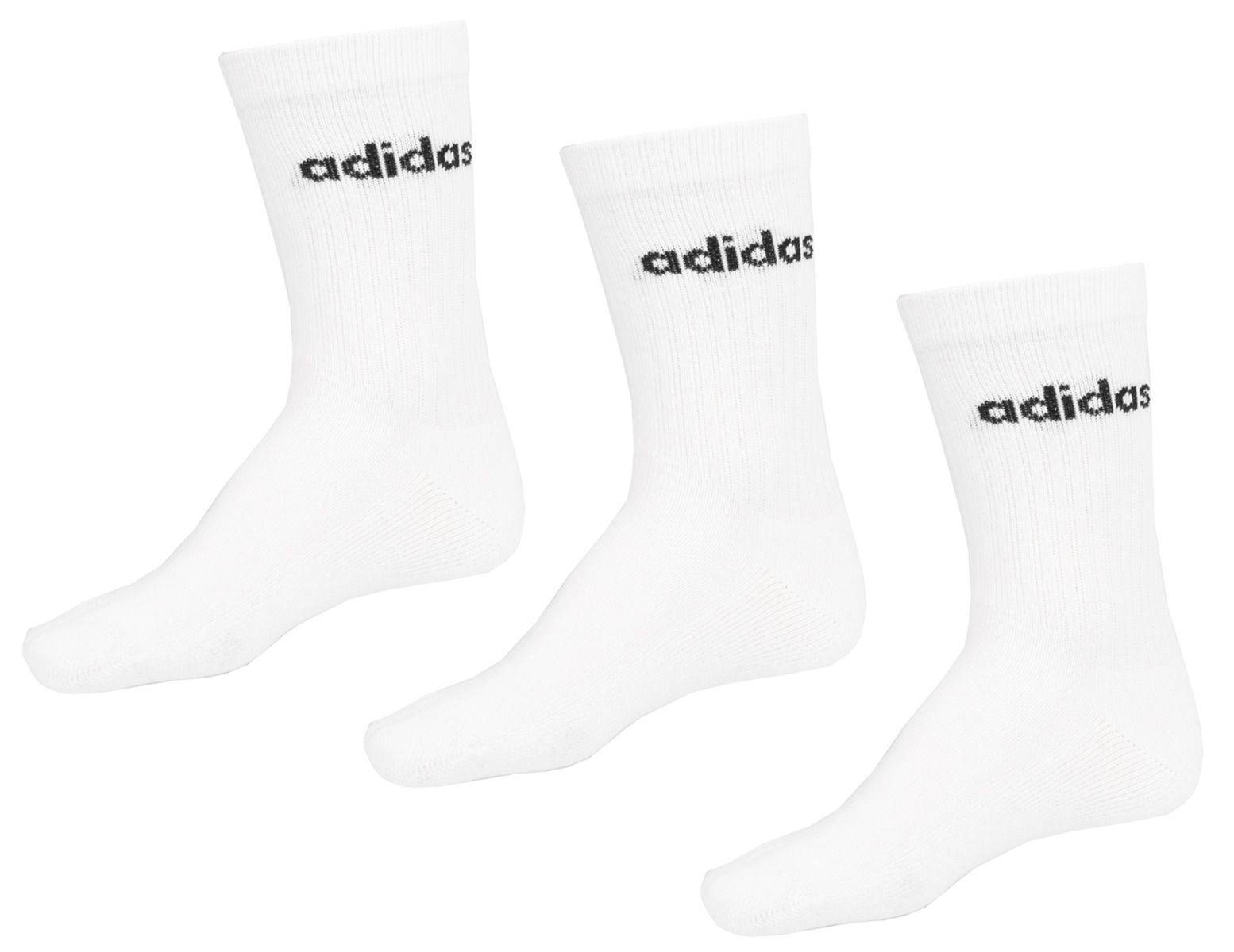 adidas Socken Linear Crew Cushioned Socks 3P HT3455