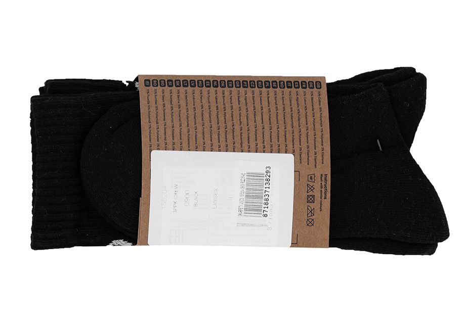 Asics Socken Crew 3-Pack 155204 0900 Asics Socken Crew 3-Pack 155204 0900