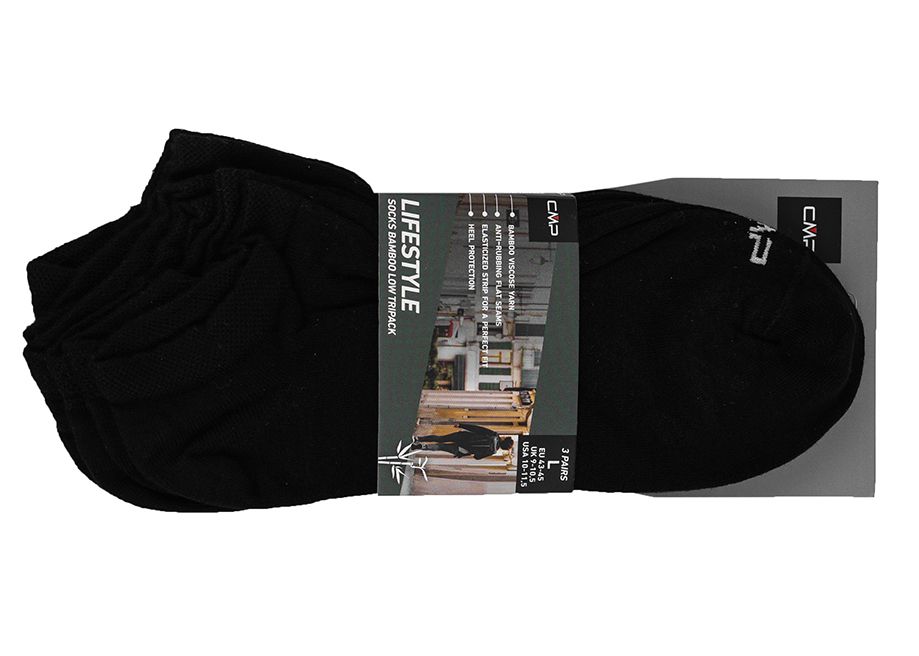CMP Socken Bamboo Invisibile 3-pack 3I81347/U901 CMP Socken Bamboo Invisibile 3-pack 3I81347/U901